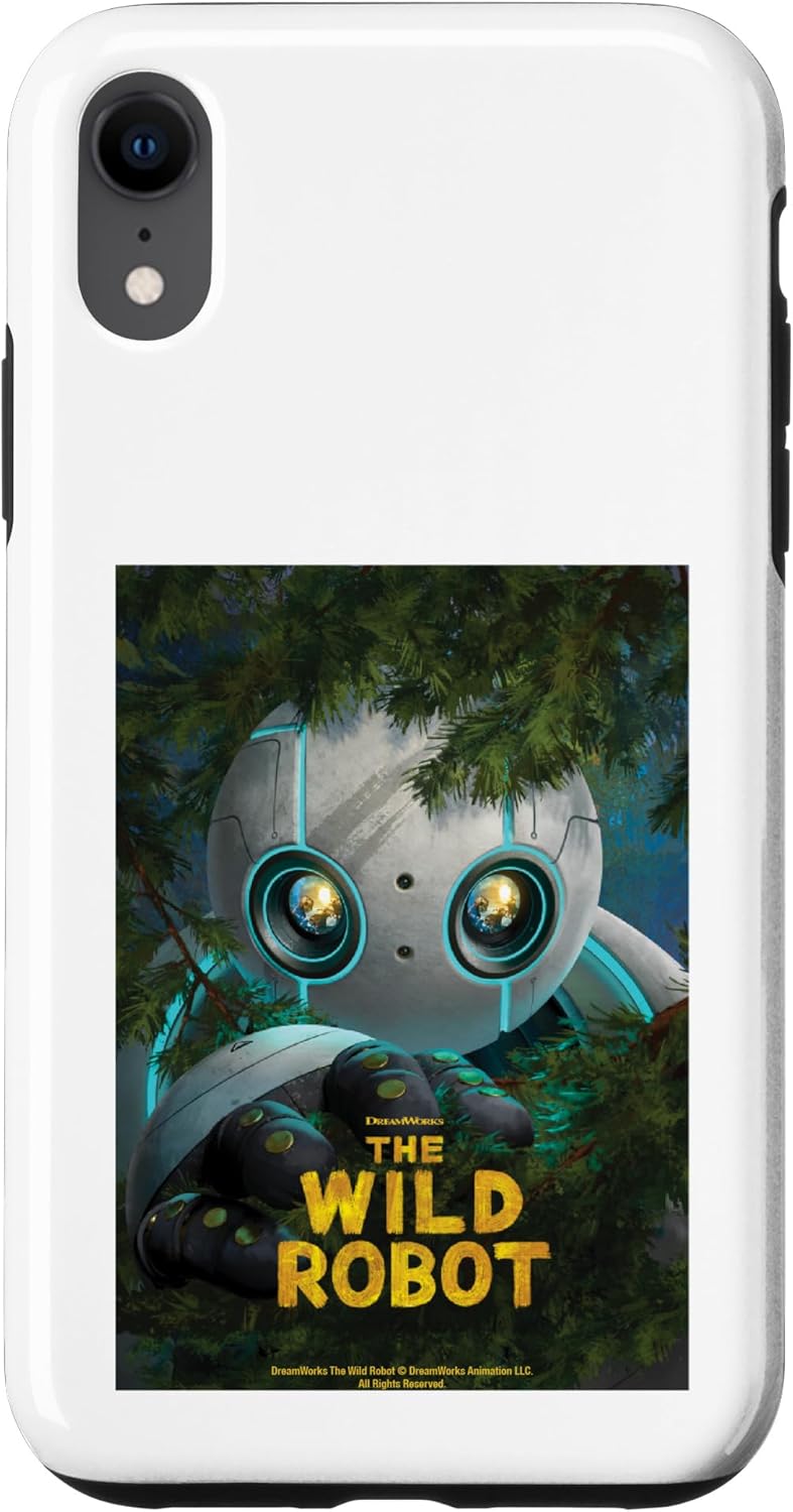iPhone XR Case: DreamWorks The Wild Robot Poster Design