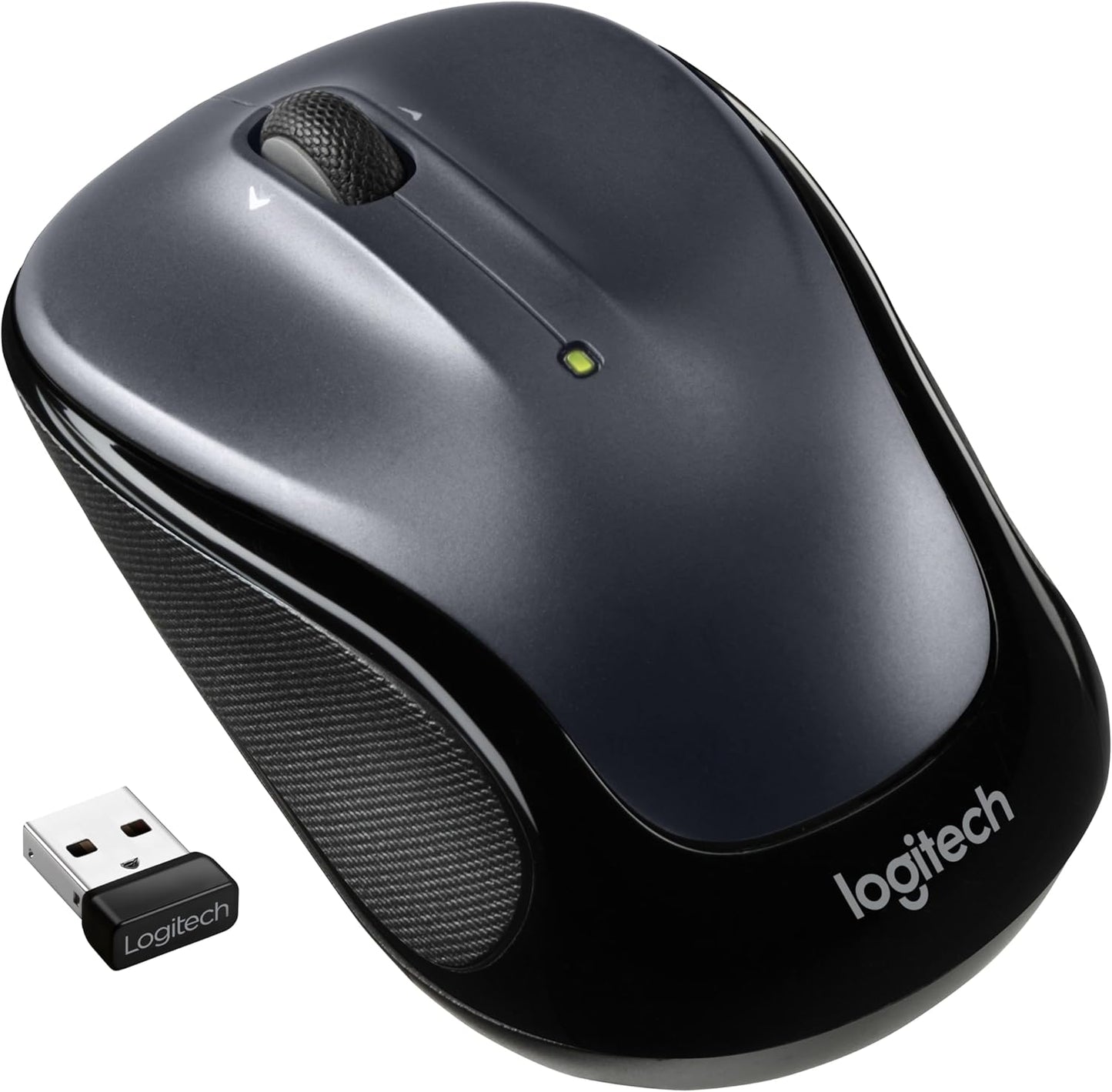 Logitech M325S Wireless Mouse, Black/Grey Precision