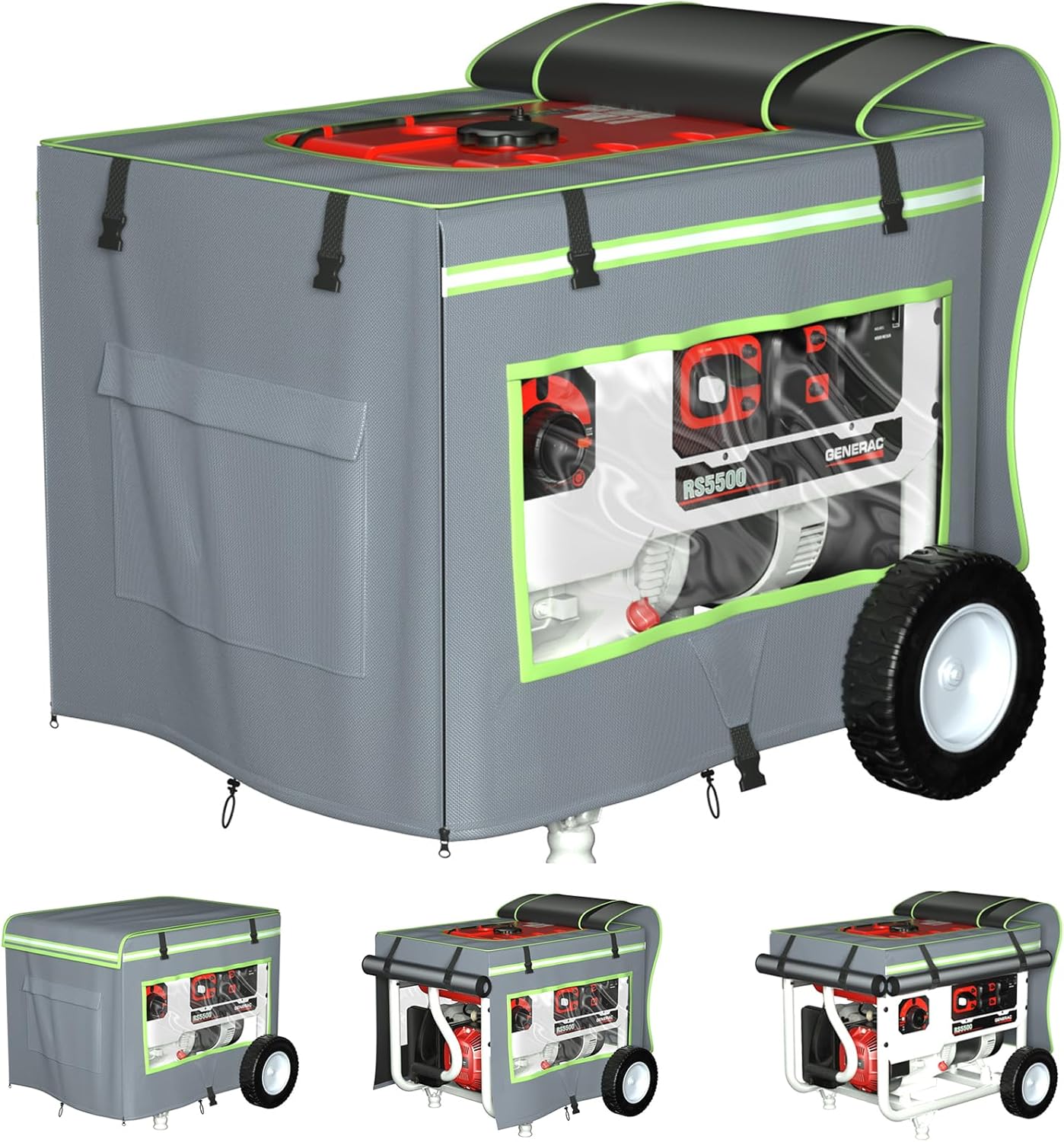 Heavy Duty Waterproof Generator Covers for All Weather Protection