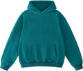 Womens Oversized Acid Wash Hoodie Unisex Heavyweight