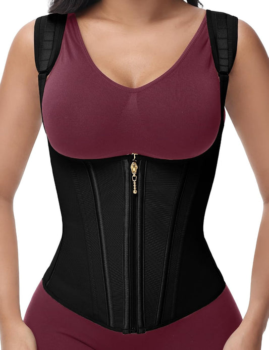 SHAPSHE Waist Trainer for Women - Tummy Control Sports Girdle