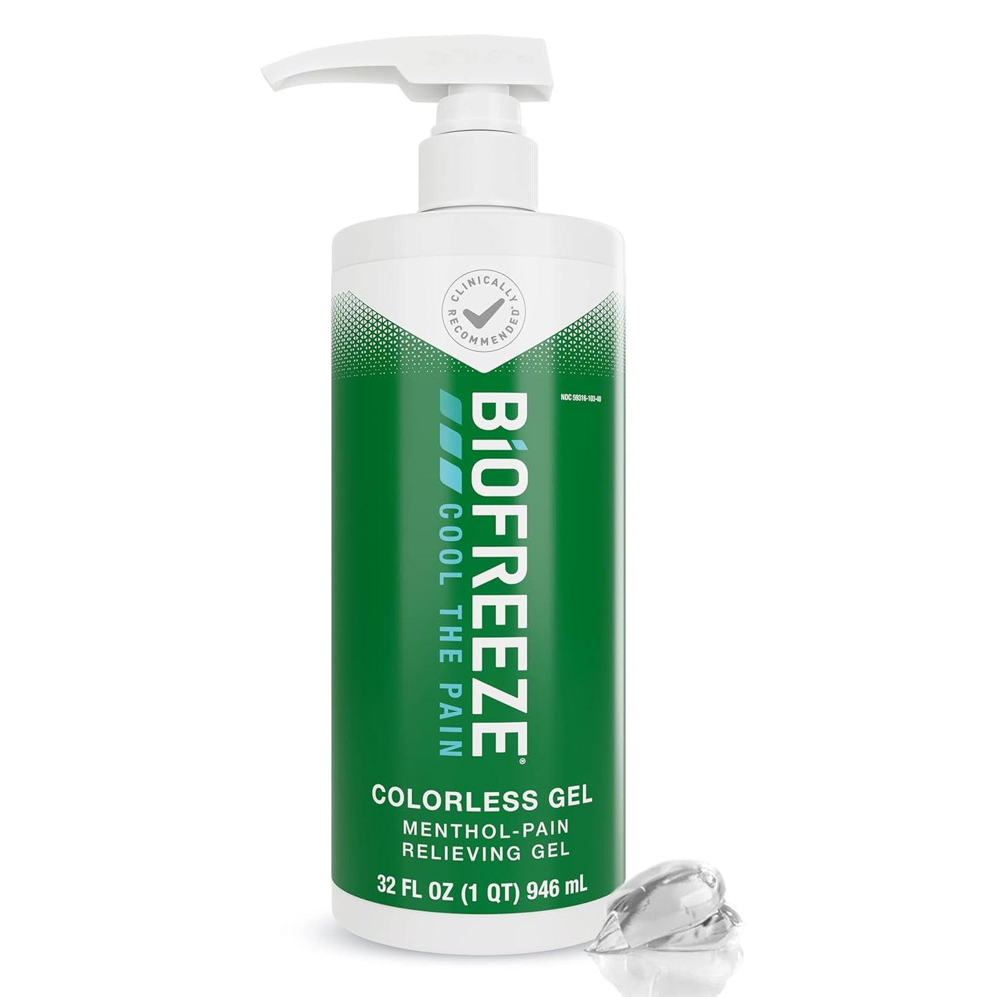 Biofreeze Pain Relief Gel for Arthritis, Back, Neck & Muscle Pain