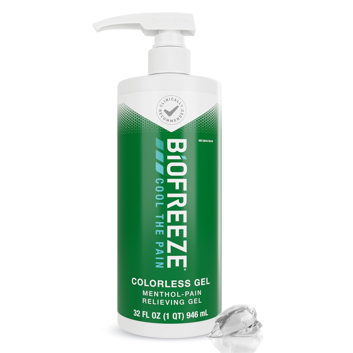 Biofreeze Pain Relief Gel for Arthritis, Back, Neck & Muscle Pain