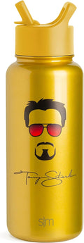 Disney Marvel Iron Man 32oz Vacuum Insulated Water Bottle - Leak