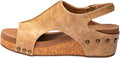 Womens Corkys Volta Wedge Sandals - 2 in Cork Heel for Daylong Comfort