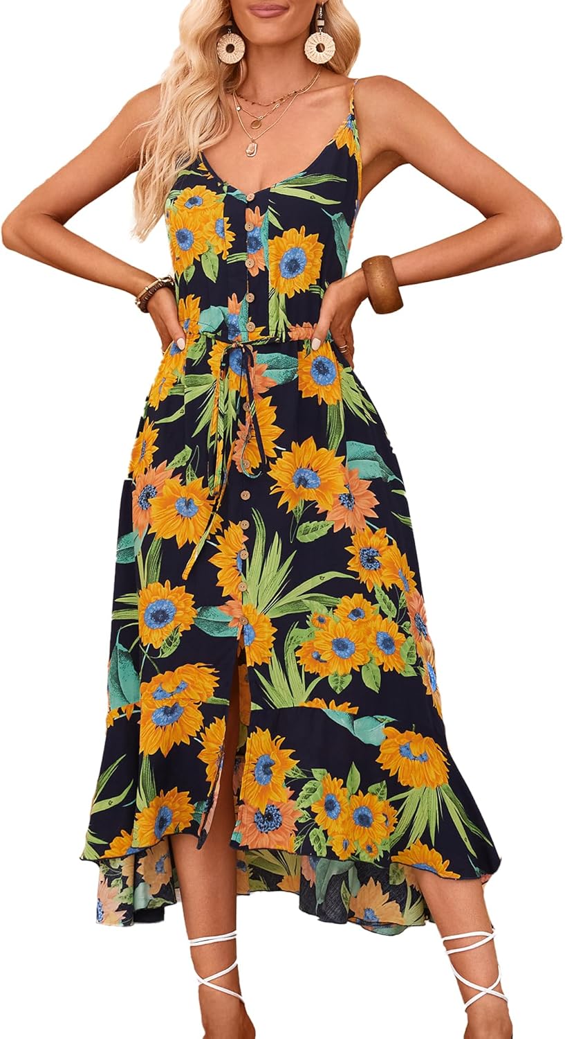 Brovave Women's Summer Casual Boho Sundress for Every Occasion