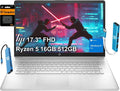 HP 17 Laptop 17.3in FHD Anti-Glare - Desktop Replacement