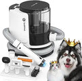 Pet Grooming Kit & Vacuum Suction 99% Pet Hair - 6 in 1 Grooming Kit