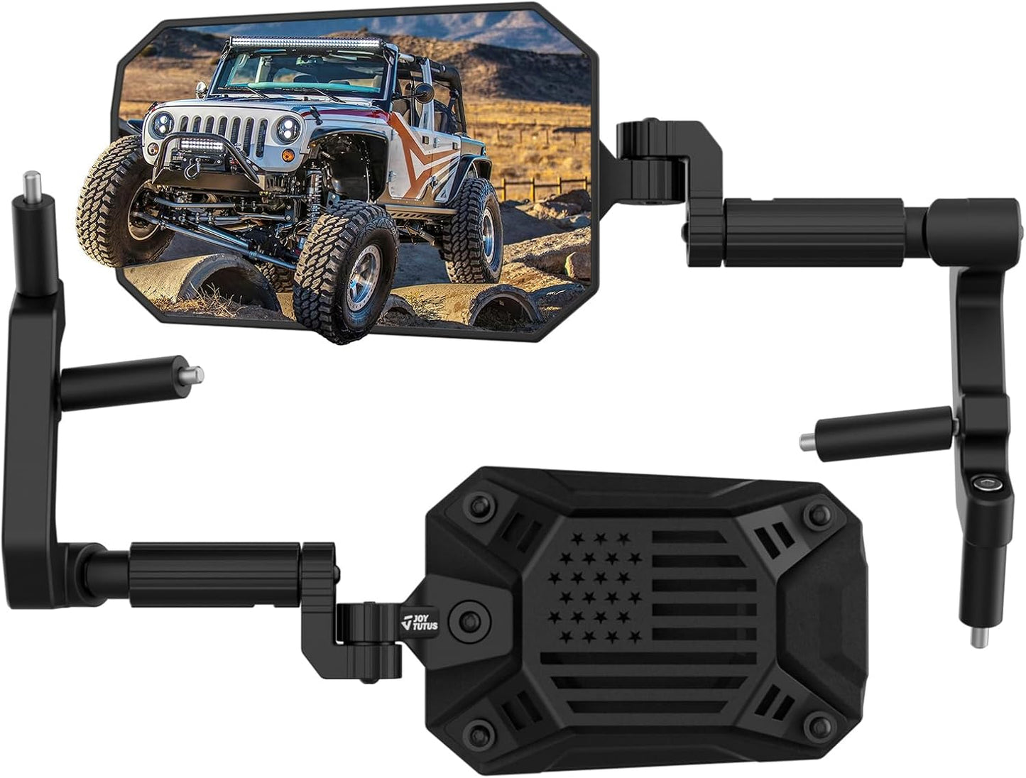 Wrangler JK Mirrors Doors Off for 2007-2018 Models - No Vibrate
