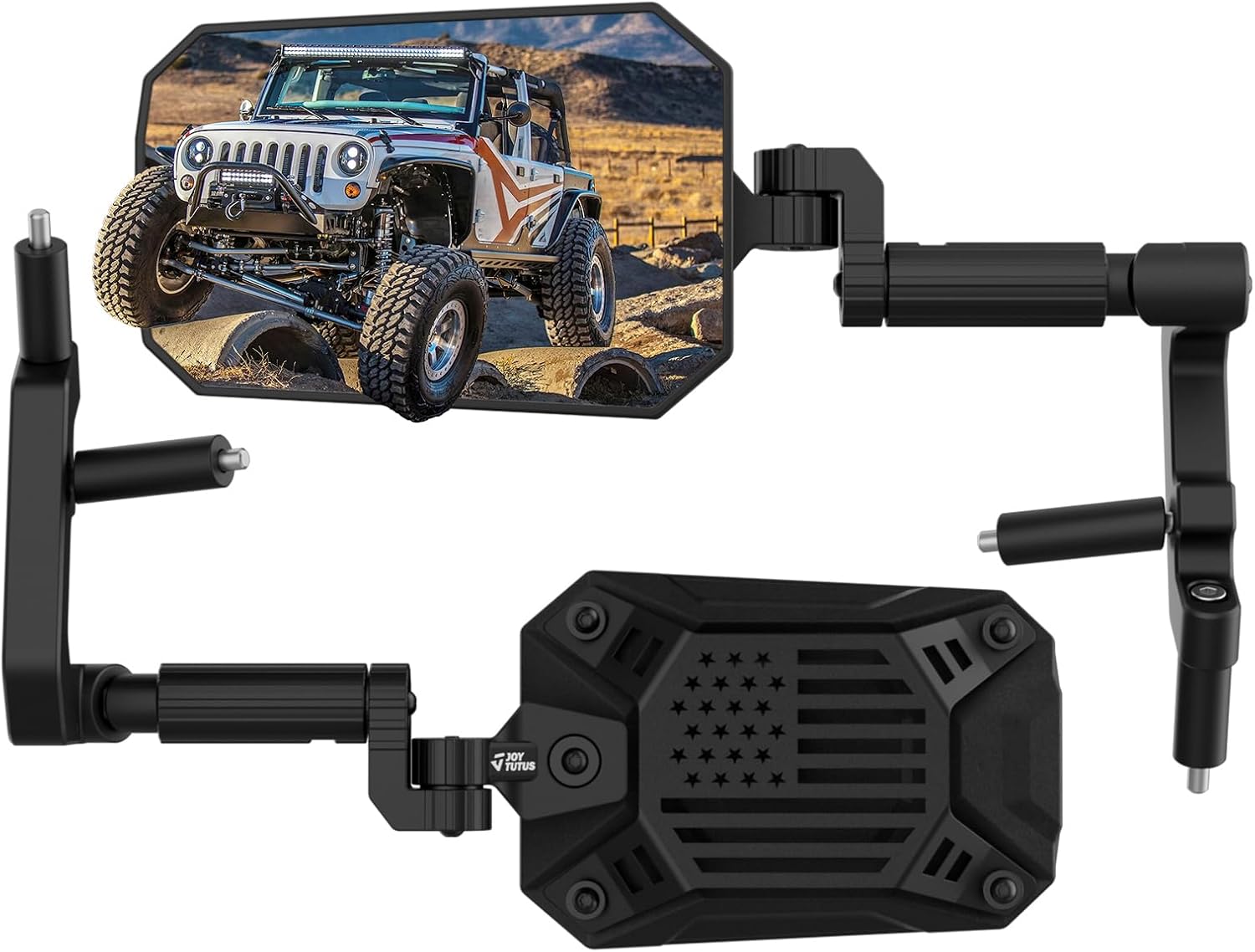 Wrangler JK Mirrors Doors Off for 2007-2018 Models - No Vibrate