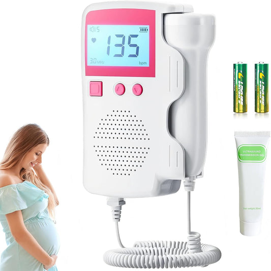 Fetal Heartbeat Doppler Monitor for Easy Home Use and Comfort