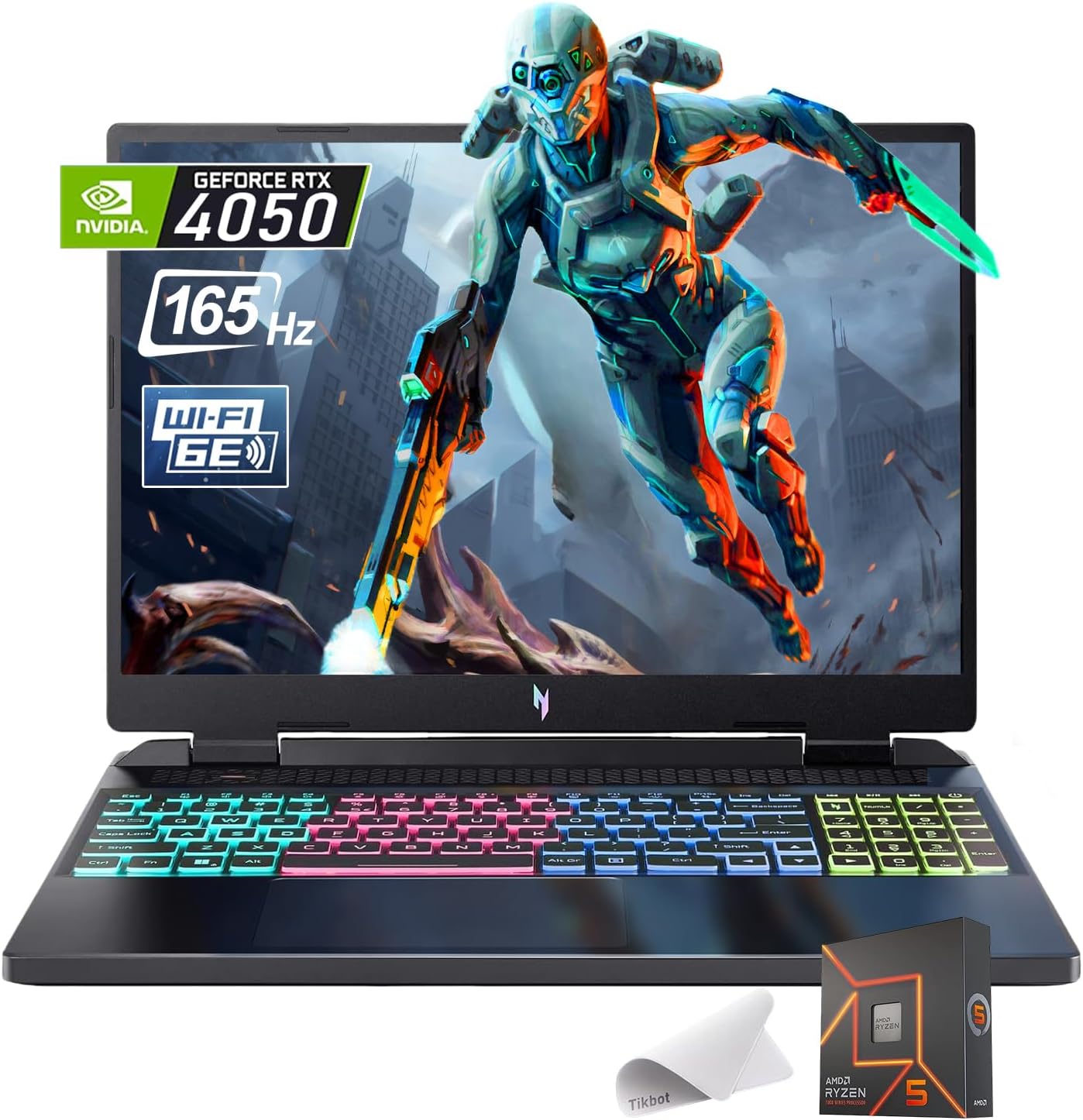 Acer Nitro 16 Gaming Laptop: High Performance Ryzen 5, GeForce RTX 4050