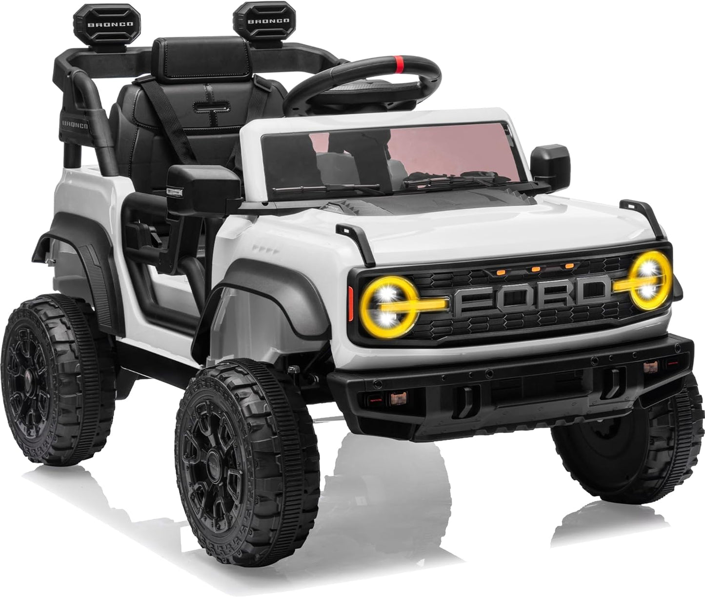 Ford Bronco Raptor 12V Toddler Ride on Truck for Kids Fun