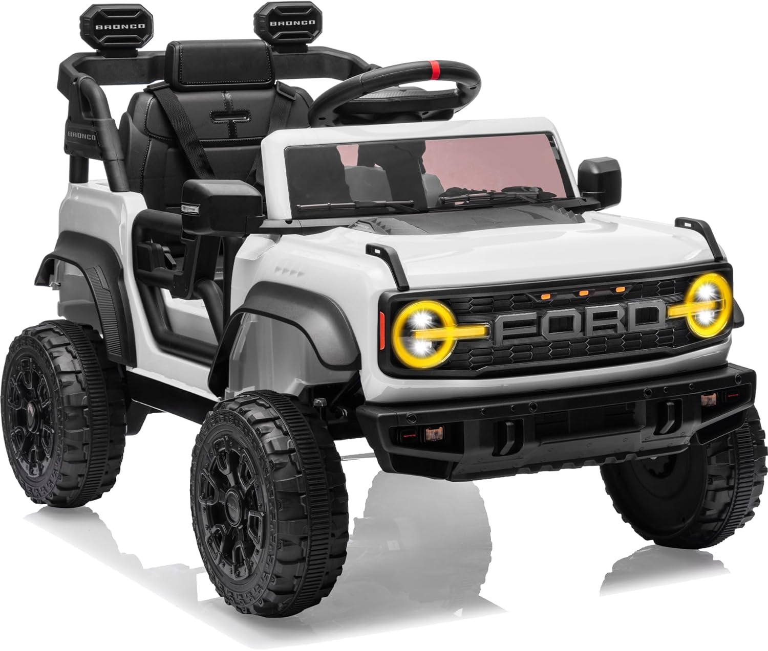 Ford Bronco Raptor 12V Toddler Ride on Truck for Kids Fun