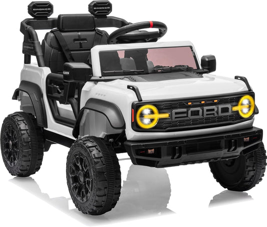 Ford Bronco Raptor 12V Toddler Ride on Truck for Kids Fun