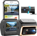 4K + 1080P Dual STARVIS 2 Dash Cam Z60 Pro - Clear Night Video
