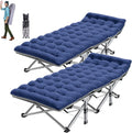 Folding Camping Cot for Adults - Portable 2pack Camp Bed