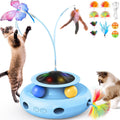 Interactive Cat Toy 4 in 1 Automatic Cat Toy for Indoor Cats