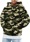 Runcati Men's Plush Sherpa Pullover Hoodie for Chilly Days
