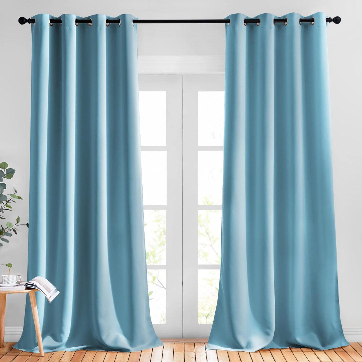 NICETOWN Room Darkening Curtain Panels for Toddler Boy Bedroom