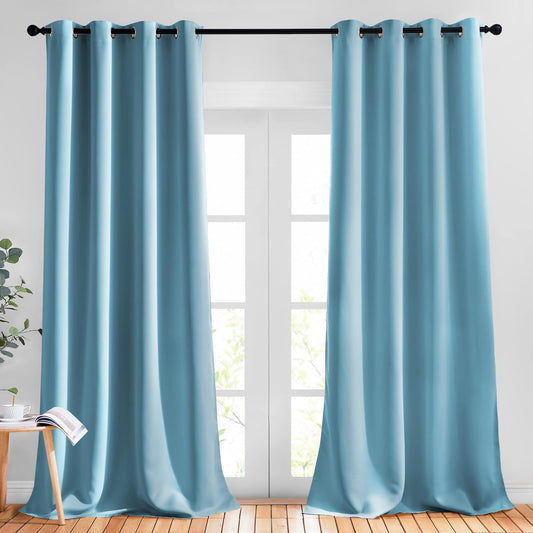 NICETOWN Room Darkening Curtain Panels for Toddler Boy Bedroom