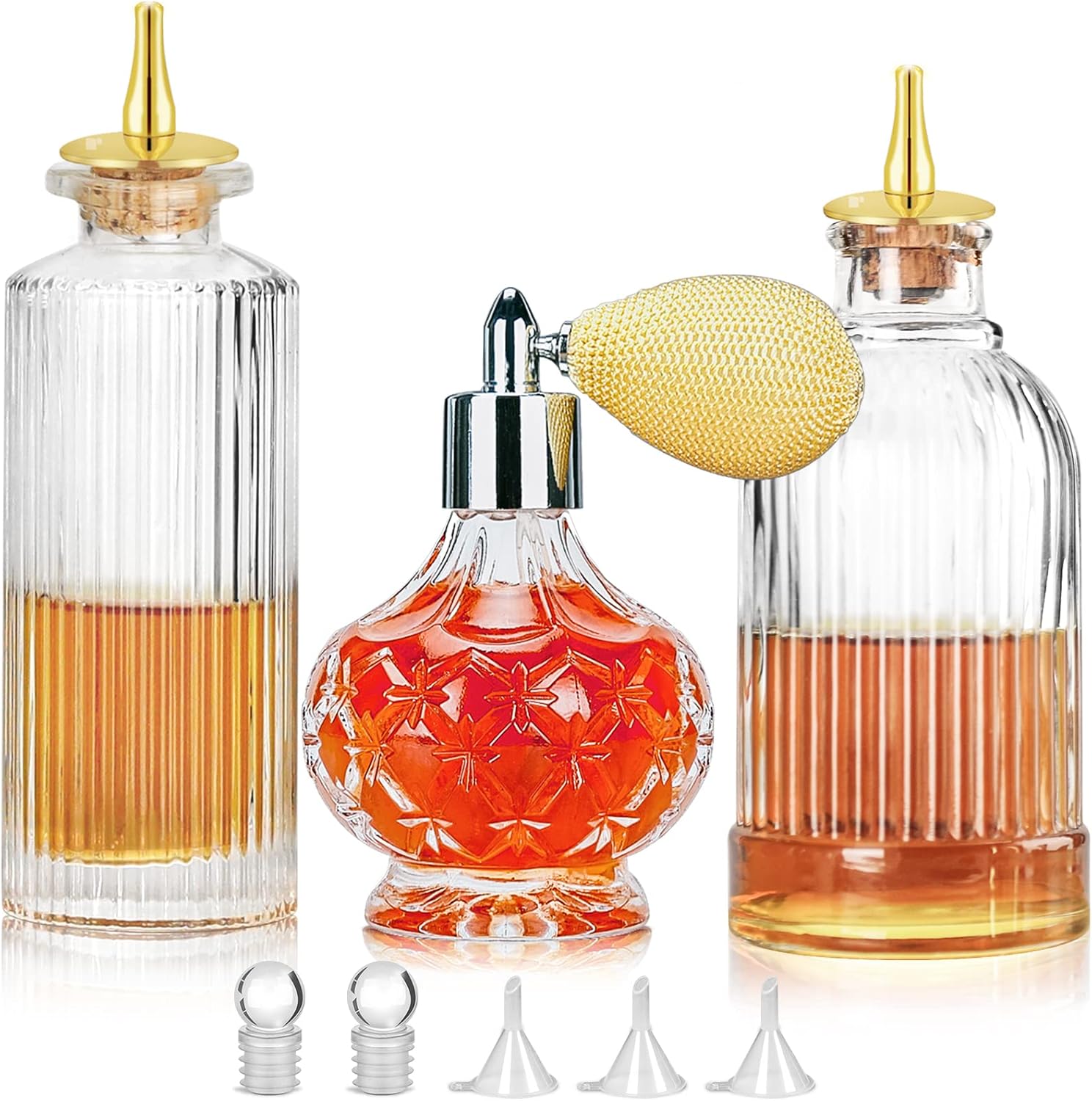 Vintage Glass Cocktail Set - SuproBarware