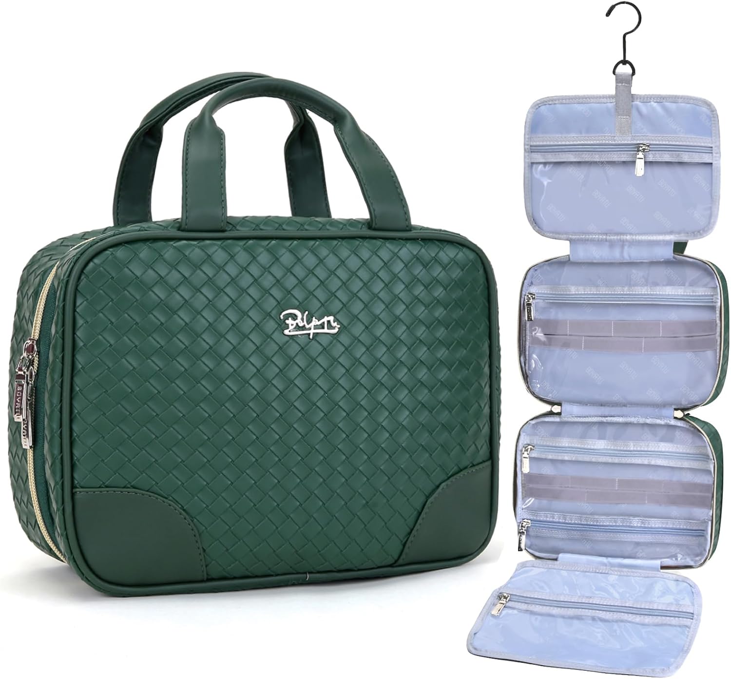 Hanging Travel Toiletry Bag for Women - Large Capacity Organizer