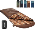 KingCamp Sleeping Bag for Adults XL Big and Tall - Warm Flannel 89%