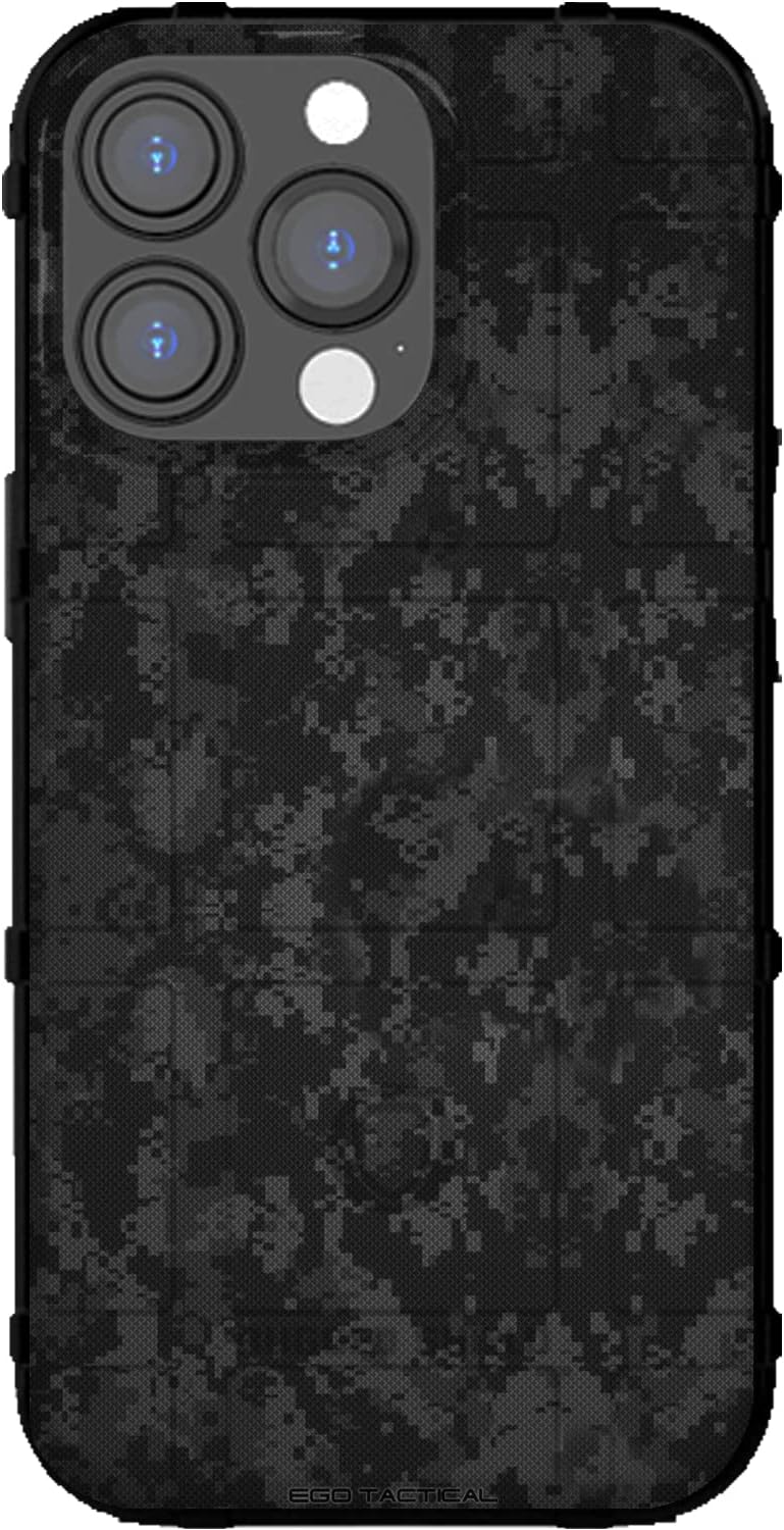 EGO TACTICAL Rugged Shield Case for iPhone 14 Pro - Black Ops