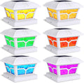 SIEDiNLAR Solar Post Cap Lights for 4x4 5x5 and 6x6 Posts