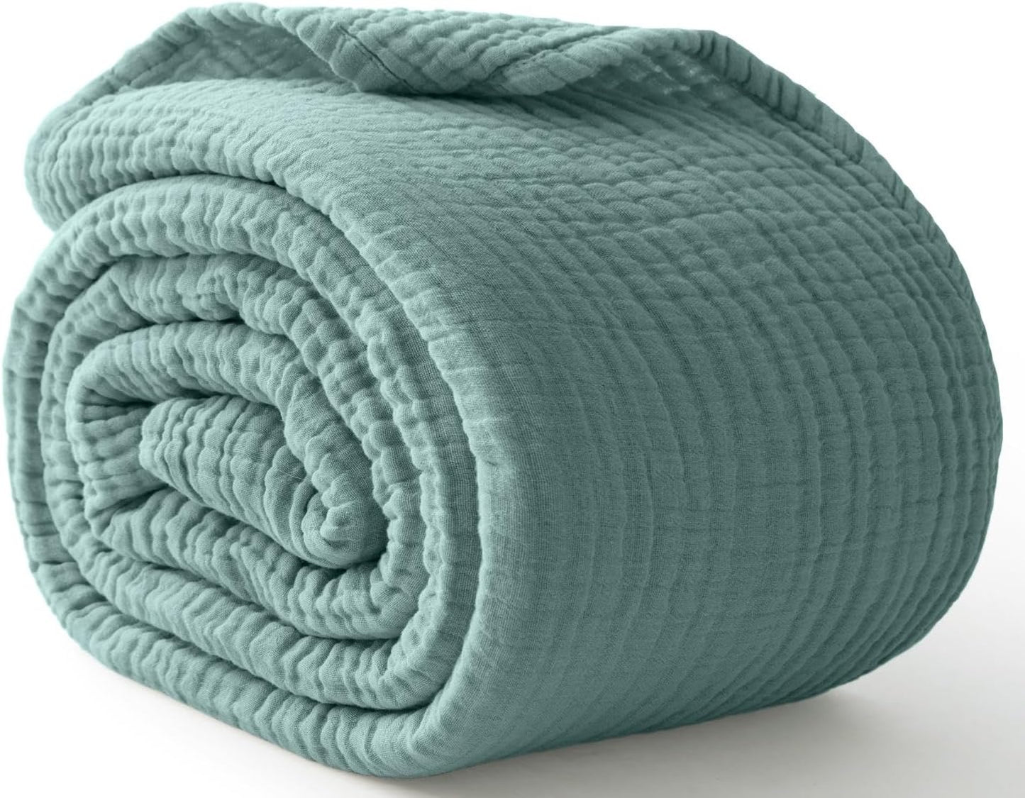 100% Cotton Muslin Blanket King Size for All Season Comfort