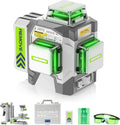 HueparPro Laser Level 3 x 360 Green Beam Tool for Precision Work