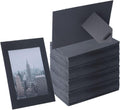Black 200 Pack 4x6 Standing Paper Picture Frames - Bulk Craft Frames