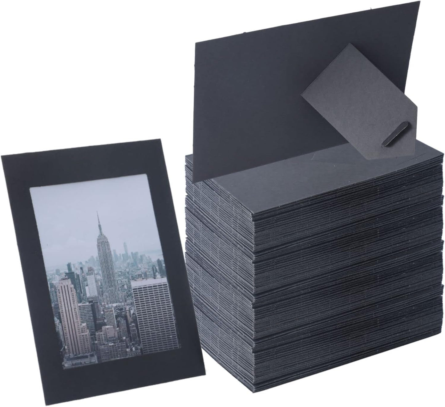 200 Pack Standing Paper Picture Frames for All Occasions