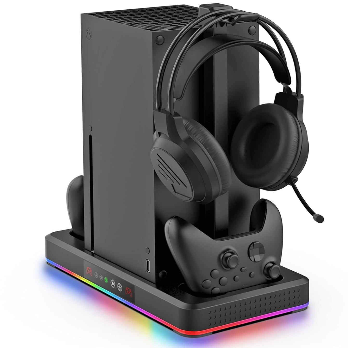 Aurassense ECSL RGB Multifunctional Cooling Stand for Xbox