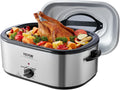 Electric Roaster Oven with Defrost & Warm Function - Fits 28 lb Turkey