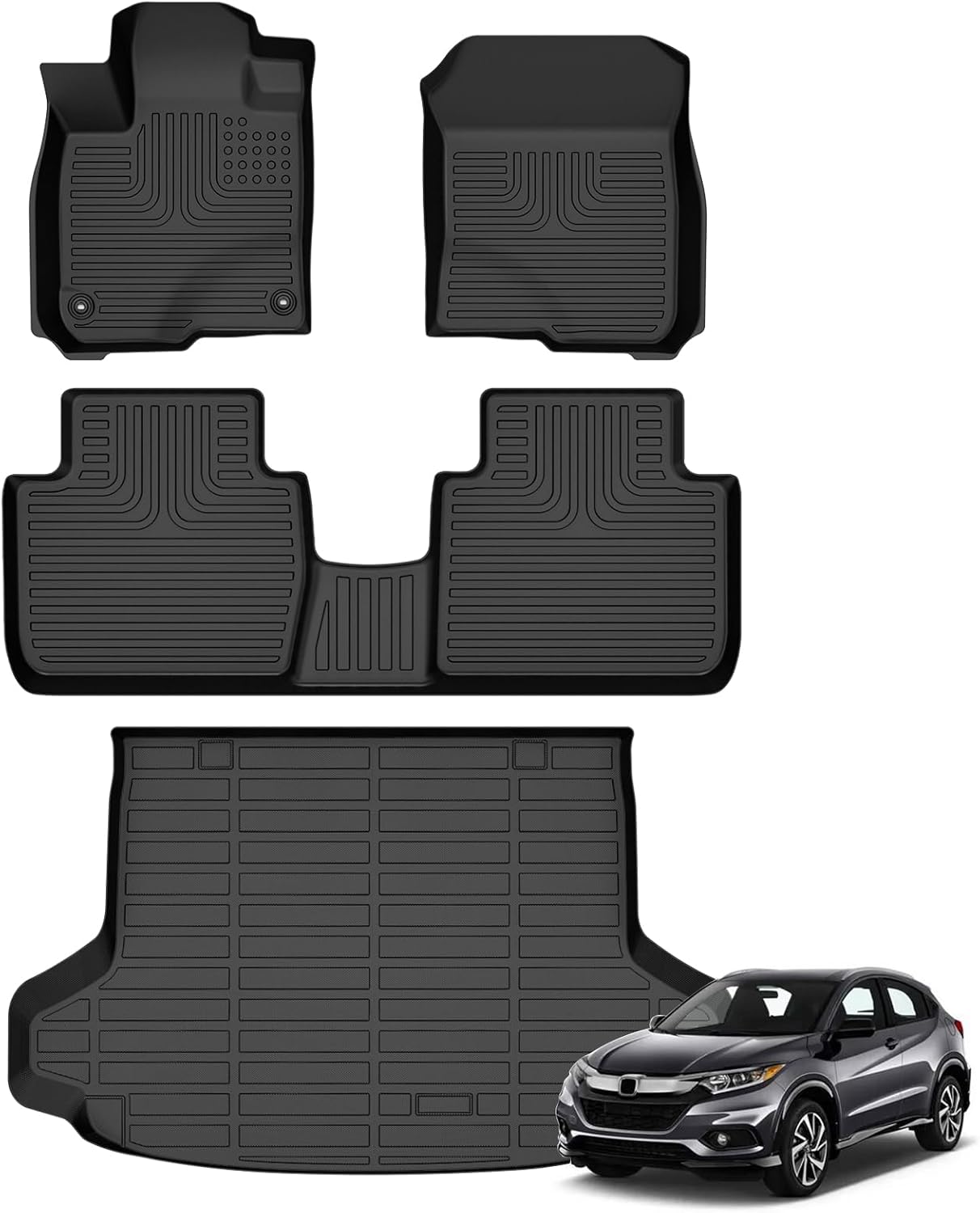 Floor Mats & Cargo Liner Set for Honda HR-V 2023-2026