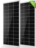 ECO-WORTHY Solar Panels 195W Monocrystalline Pair - Off-Grid Power