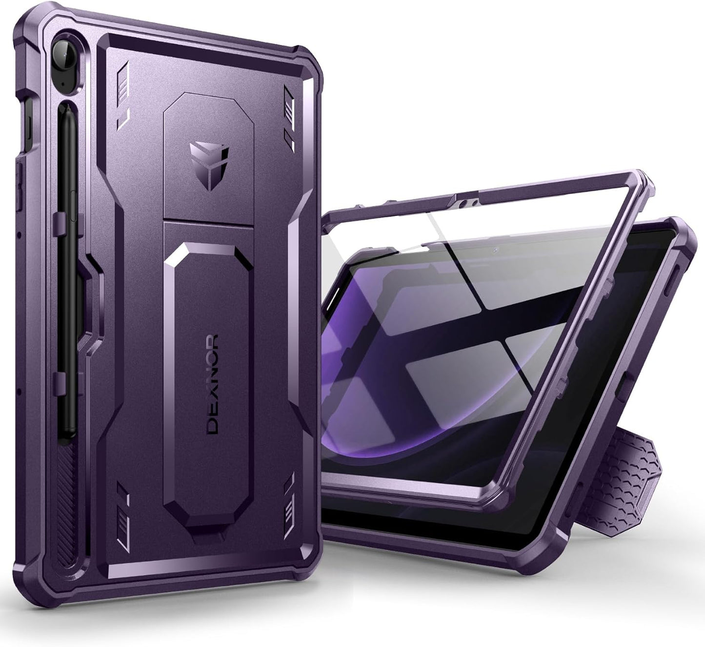 Dexnor Case for Galaxy Tab S10 Lite/S10 FE/S9 FE with Kickstand