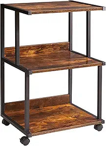 IBUYKE Printer Stand with Storage Shelf for Home Office Use