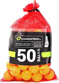 Yellow Premium Brand Golf Balls 50 Pack - Practice Value