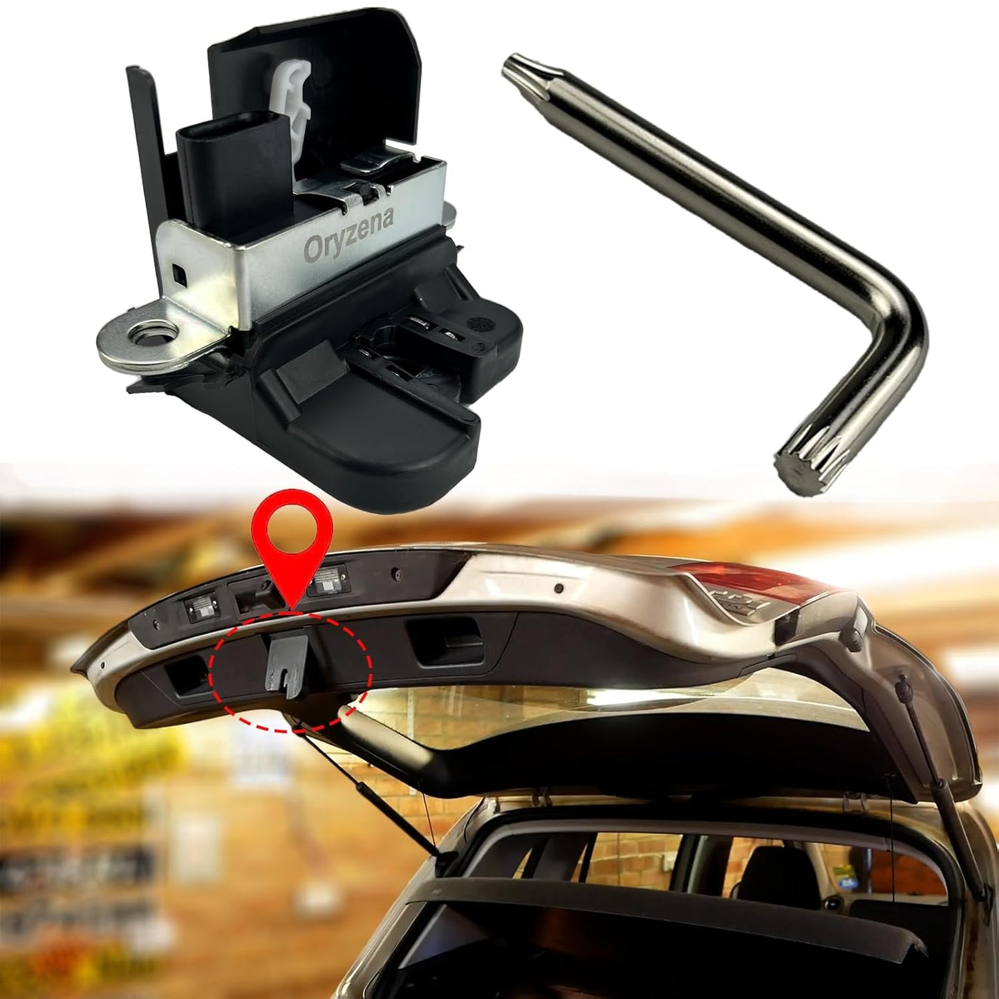 Trunk Latch Actuator for Volkswagen Models - Reliable Replacement