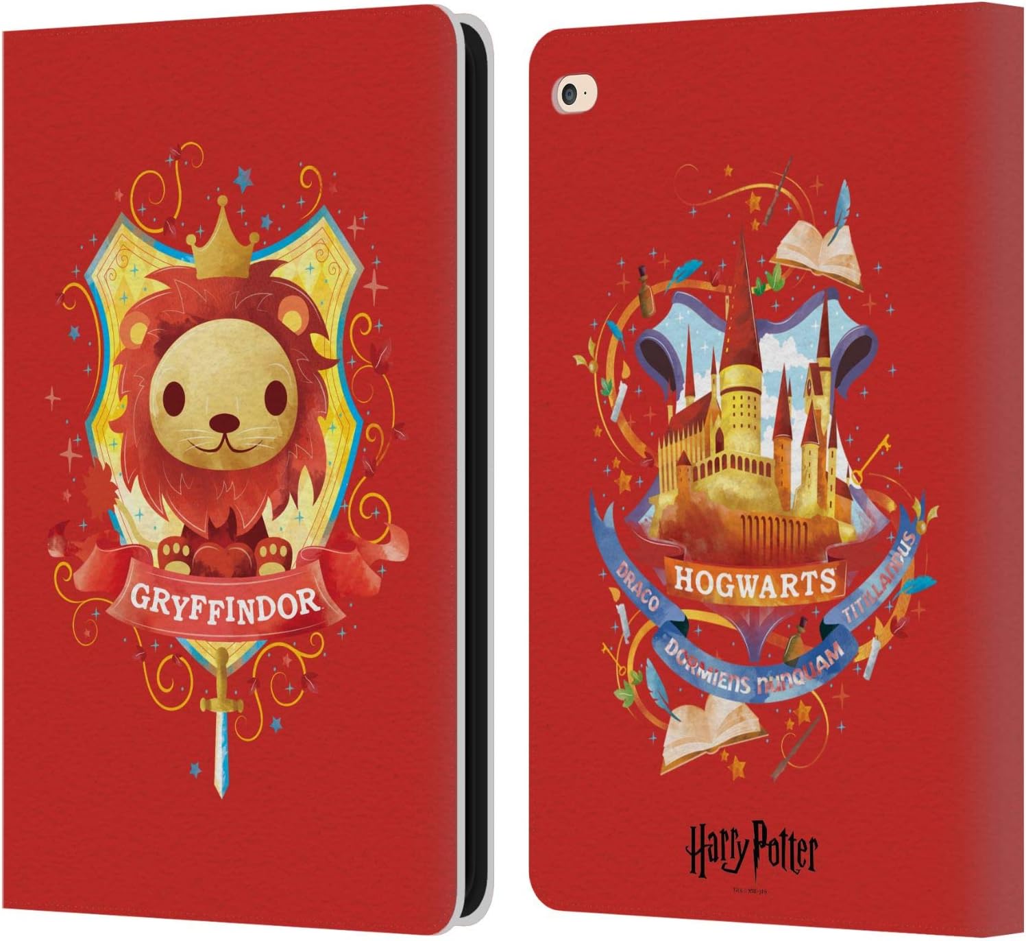 Harry Potter Gryffindor Leather Wallet Case for iPad Air 2
