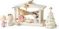 Peanuts The Christmas Pageant & Creche 8-Piece Set - Charming Nativity