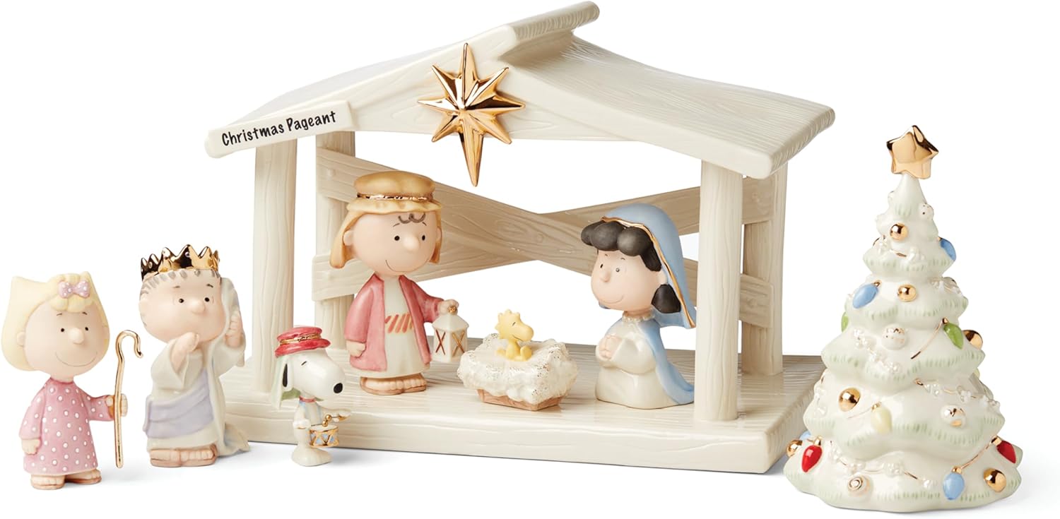 Lenox Peanuts Christmas Pageant 8-Piece Nativity Set Review