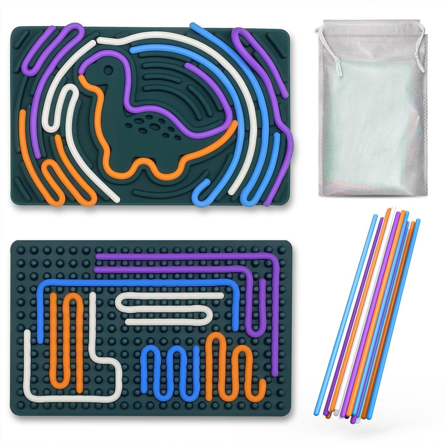 Sensory Activity Board for Calming & Focus - Travel Friendly