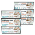 Diaper Pail Refills Bags Compatible with Genie Easy Roll - Odor