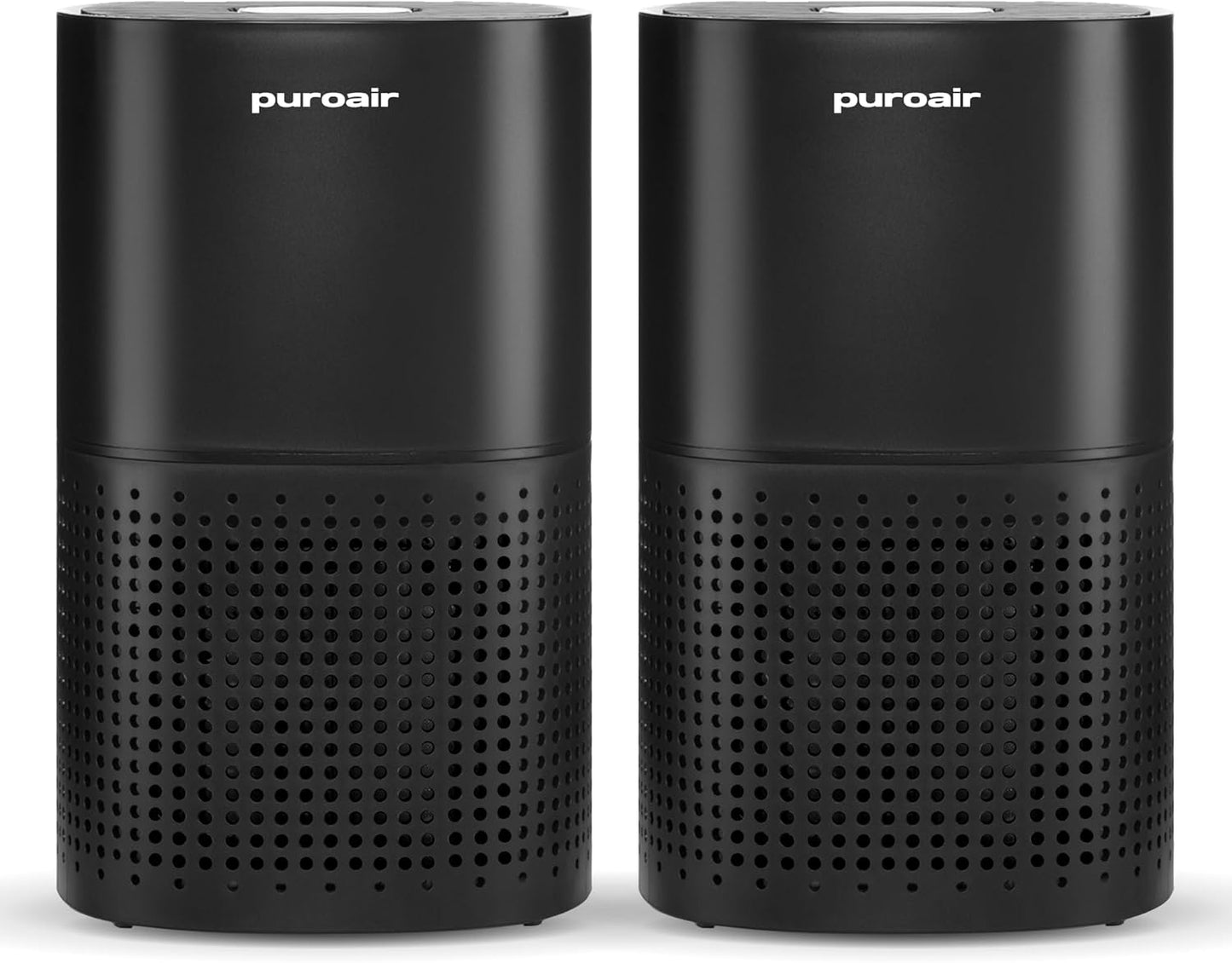PuroAir 240 HEPA Air Purifiers for Large Rooms - 2 Pack