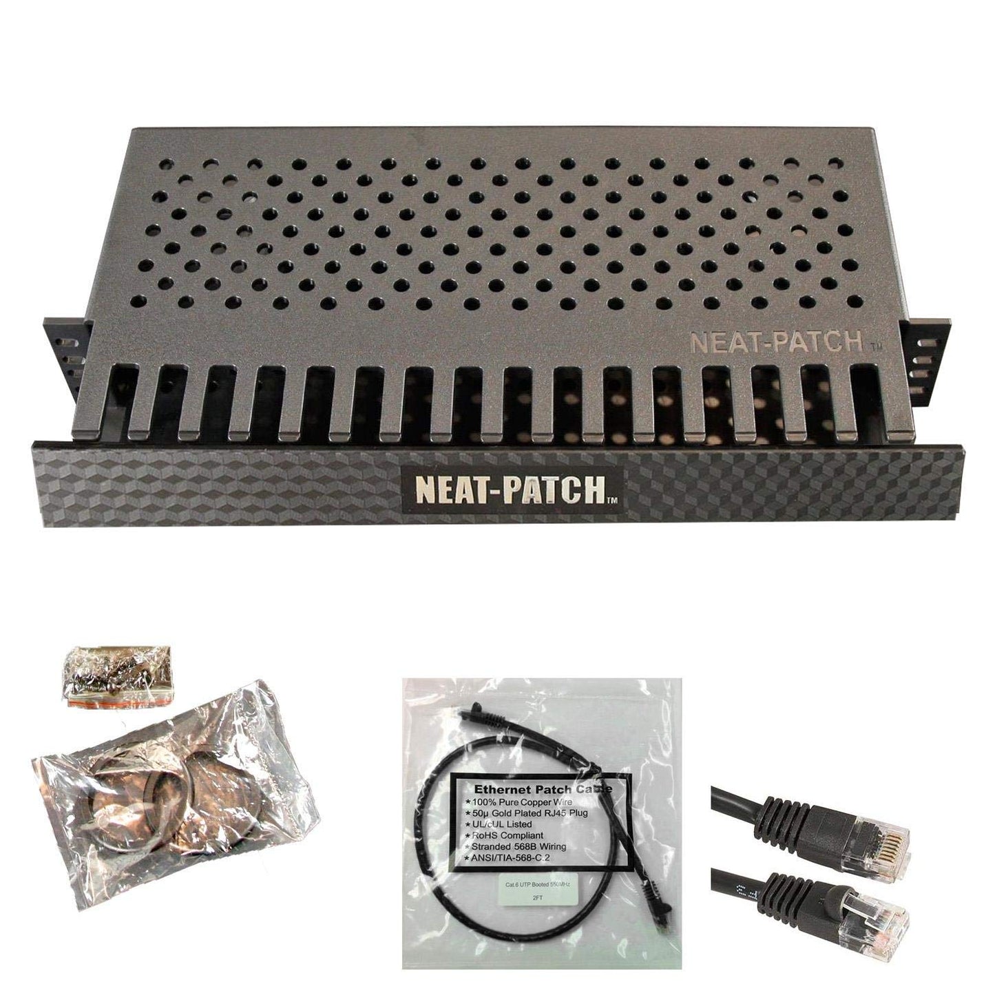 Neat Patch MINI 1U Low Profile Cable Management Kit Review
