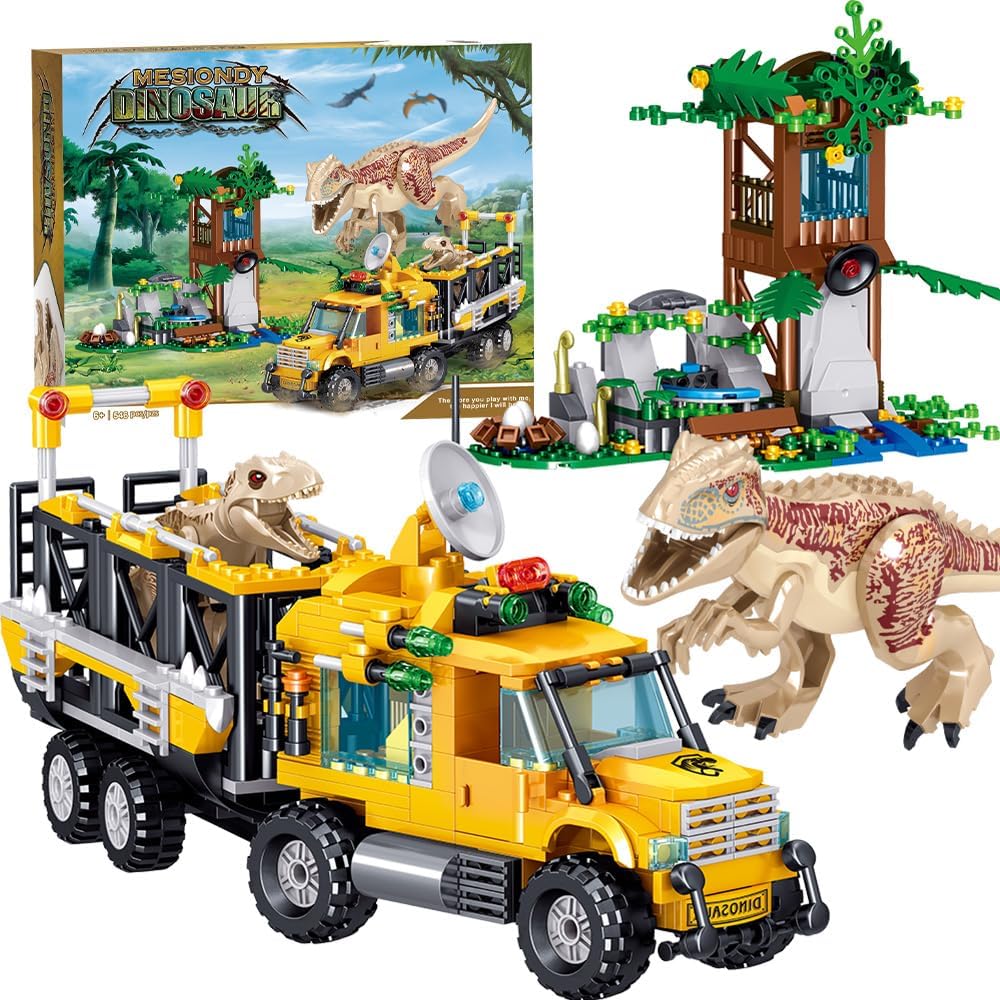 Mesiondy Dinosaur Building Blocks Set for Ages 8-14 Years